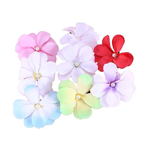 VICASKY 8stücke Blumenhaarnadel Aus Plumeria-form Künstliche Blumenhaarclips Für Mädchen Und Frauen Geeignet Für Hochzeiten Strände Und Reisen Im Lieferumfang Enthalten von VICASKY