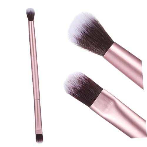 VICASKY Professioneller Doppelseitiger Make Up Pinsel für Augenbrauen und Lidschatten Tragbares Kosmetikwerkzeug mit Langlebigem Aluminiumgriff Dunkel Mattgoldene Farbe für Frauen und VICASKY Professioneller Doppelseitiger Make Up Pinsel für Augenbrauen und Lidschatten Tragbares Kosmetikwerkzeug mit Langlebigem Aluminiumgriff Dunkel Mattgoldene Farbe für Frauen und von VICASKY