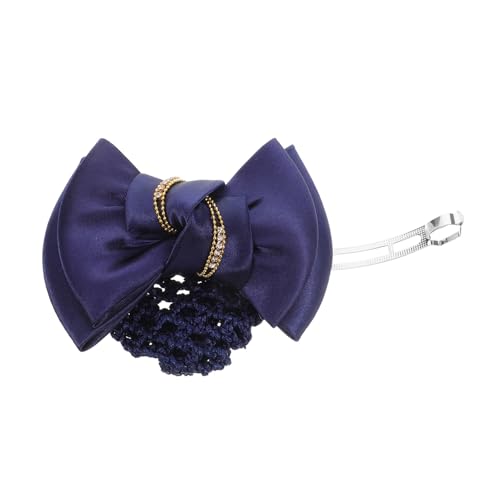 VICASKY Professioneller Haarnetz Dutt Clip für Damen Eleganter Haarschmuck mit Strasssteinen Multifunktionales Haarnetz und Haarspange für Krankenschwestern Hotelpersonal und von VICASKY