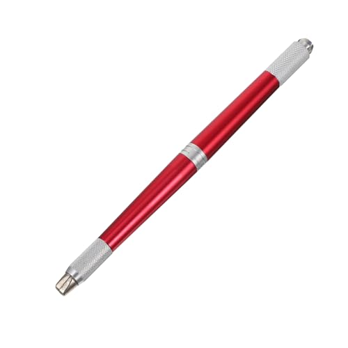 VICASKY Professioneller Manual Augenbrauenstift Halbpermanenter Stick Für Gestickte Augenbrauen Rote Farbe Präzise Anwendung Für Tätowierer Und Makeup Profis von VICASKY