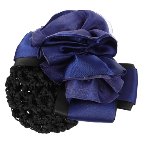 VICASKY Professionelles Haarnetz Damen Blau Haarnetz Dutt Mesh Stark Haltbar Für Dünnes Dickes Haar Service Beruf Hotel Empfang von VICASKY