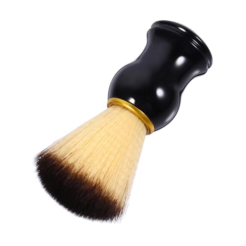 VICASKY Rasierpinsel mit Holzgriff Langlebiger Nylonborsten Dichter Schaum für Männer Bart Schnurrbartpflege Komfortabel Leicht zu Reinigen Vielseitig Einsetzbar für Zufällige Farbe von VICASKY