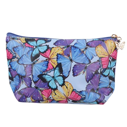 VICASKY Reise-Kosmetiktasche Mit Reißverschluss Kulturbeutel Aus Make-up-werkzeugtasche Mit Schmetterlingsmuster Aufbewahrungstasche Für Reisen Waschtasche Organizer Für Damen VICASKY Reise-Kosmetiktasche Mit Reißverschluss Kulturbeutel Aus Make-up-werkzeugtasche Mit Schmetterlingsmuster Aufbewahrungstasche Für Reisen Waschtasche Organizer Für Damen von VICASKY