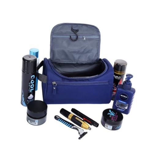 VICASKY Reise-waschtasche Aus Wasserfestem Mit Großem Stauraum Hängbarem Design Für Toilettenartikel Und Kosmetik Für Männer Und Frauen Dunkelblau von VICASKY