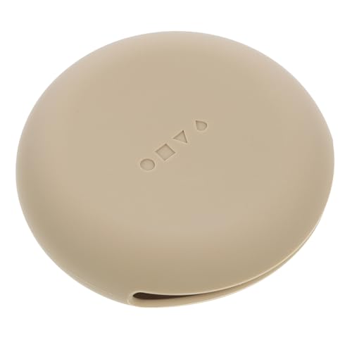 VICASKY Reise-make-up-schwammhalter Aus Silikon Tragbarer Puderquasten-aufbewahrungskoffer Praktische Kosmetik-organizerbox Für Unterwegs Schlichtes Design Für Mädchen Und Frauen von VICASKY