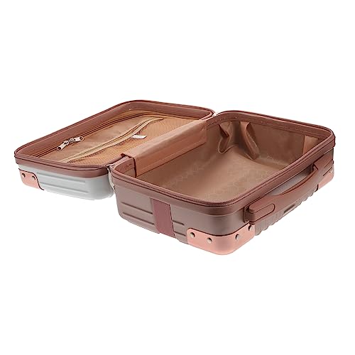 VICASKY Reise Make-up Aufbewahrungsbox Für Damen Kosmetik Organizer Case Koffer Mit Kratzfester Oberfläche Für Haushaltskosmetik Und Hautpflegeprodukte von VICASKY