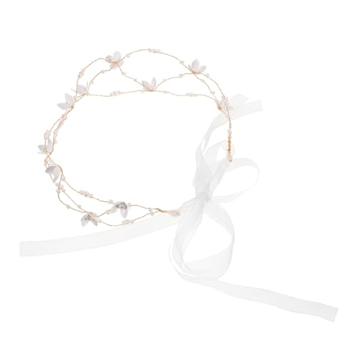 VICASKY Retro Blumen Stirnband für Hochzeits Haarschmuck Haarband mit Einzigartiger Verzierung für Bräute Damen und Mädchen für Verschiedene Anlässe von VICASKY