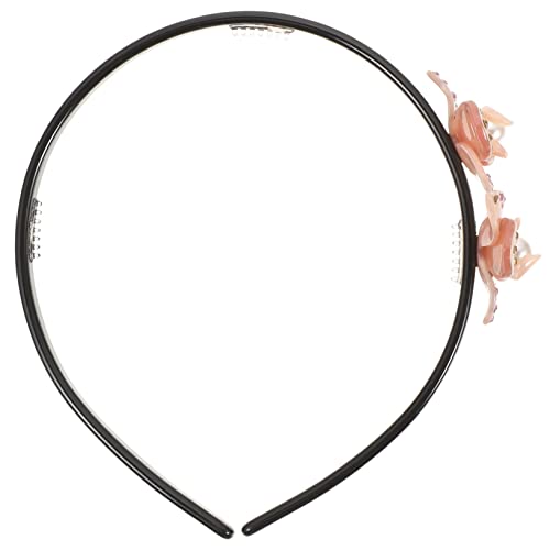 VICASKY Rhinestone Blumenkopfband für Damen Rutschfestes Haarband mit Zarten Blumenverzierungen für Partys und Besondere Anlässe von VICASKY