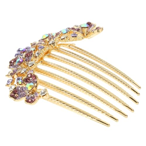 VICASKY Rhinestone Haarkamm Braut Haarschmuck Seitenkamm Funkelnder Hochzeits Haarschmuck für Frauen Einfache Anwendung Geeignet für Brautjungfern Partys und Festliche Anlässe von VICASKY