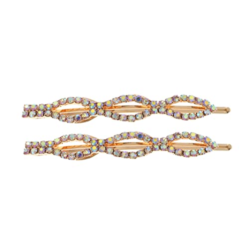 VICASKY Rhinestone Haarnadeln Schicke Strass Bobby Pins Haarklammern Damen Haarschmuck Elegant für Partys Hochzeit Alltag von VICASKY