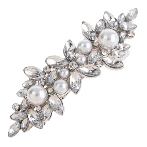 VICASKY Rhinestone Haarspange für Damen Haarklammer im Hochzeitsdesign Stabil und Langlebig Haaraccessoire für Feste Partys und Besondere Anlässe von VICASKY