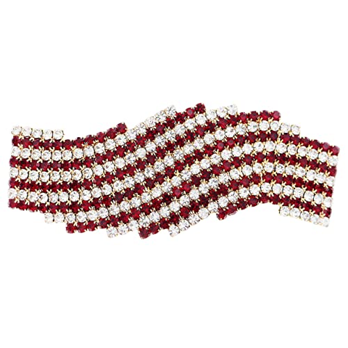 VICASKY Strass Haarspangen Für Damen Hochzeit Schmuck Glitzernde Accessoires Für Party Und Fest von VICASKY