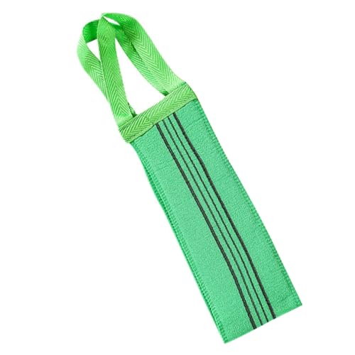 VICASKY Rückenschrubber Mit Peeling-funktion Für Dusche Badetuch Aus Sicherem Material Mit Mittlerer Härte Beidseitig Raue Textur Für Effektives Körperpeeling Mit Kordelzug Für Einfache Ha von VICASKY