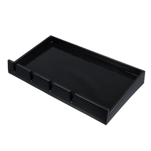 VICASKY Rutsch Barber Clipper Tray aus Robustem Professioneller Haarschneider Organizer mit Fächern Rutschfester Haarschneidemaschinen Halter für und Herrenpflege von VICASKY