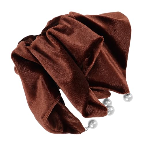 VICASKY Extra Große Samt-haargummis Für Damen Große Haargummis Aus Samt Mit Perlenanhänger Für Damen von VICASKY