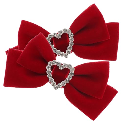 VICASKY Schleifen Für Mädchen Aus Velours Und Metall Haarschmuck Mit Krokodilklemmen Bezauberndes Design Für Lässige Und Formale Anlässe Für Alltag Und Feiertage von VICASKY