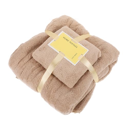 VICASKY Schnelltrocknendes Badetuch Saugfähiges Duschtuch Aus Fleece Warmes Badehandtuch Praktisches Handtuchset Leicht Und Bequem Anwendung von VICASKY