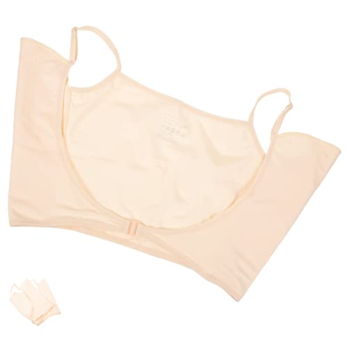 VICASKY Schweißpad-schlinge Arm Weste Pads Unterlage Schweißfeste Hemden Für Damen Baumwolle Absorber Sweatjacke Damen Hosenträger Damen Bluse Damen Bh Hemd Polyester (polyester) Chocolate von VICASKY