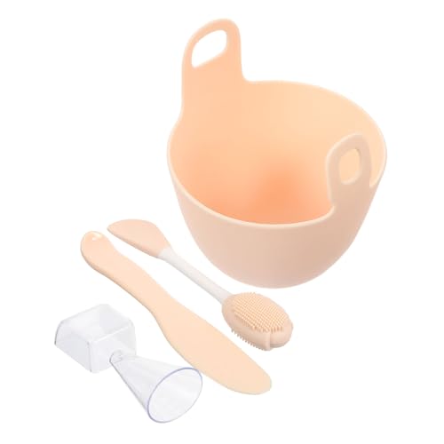 VICASKY Silikon Gesichtsmaske Rührschüssel mit Spatel Große Kapazität Wiederverwendbar Feine Oberfläche DIY Beauty Masken Werkzeug für Einfache Hautpflege Anwendung von VICASKY