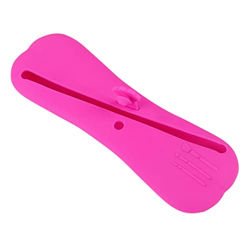 VICASKY Silikon Kosmetik Pinsel Aufbewahrungsbox für Reisen Eyeliner und Augenbrauenstift Organizer Make Up Leicht und Praktisch für Unterwegs von VICASKY