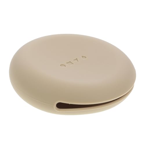 VICASKY Silikon Make Up Schwamm Halter Tragbare Puder Schwamm Box Leichtes Langlebiges Design für Reisen und Outdoor Praktischer Make Up Puff Aufbewahrungsbehälter für Damen und Mädchen von VICASKY