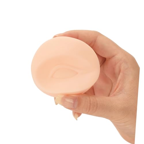 VICASKY Silikon Makeup Practice Skin Hautähnlich Wiederverwendbar Elastisch Weich Für Tattoo Augenbrauen Lippen Übung Anfänger Profi Kosmetik Salon Zubehör von VICASKY