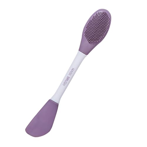 VICASKY Silikon-gesichtsmaskenbürste Maskenapplikator Gesichtsschrubber Bürste Für Gesichtsmaske Doppelkopf-design Spatel Für Gesichtsreinigung Sanfte Anwendung Wiederverwendbar von VICASKY