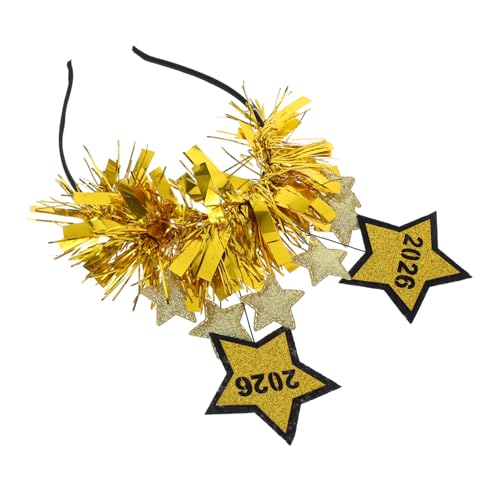 VICASKY Silvester-haarreif Mit Sternmotiv Partykopfschmuck Für Silvester Aus Strapazierfähigem Metall Und Stoff Geeignet Für Partys Und Bälle Langlebig Und Lichtbeständig VICASKY Silvester-haarreif Mit Sternmotiv Partykopfschmuck Für Silvester Aus Strapazierfähigem Metall Und Stoff Geeignet Für Partys Und Bälle Langlebig Und Lichtbeständig von VICASKY