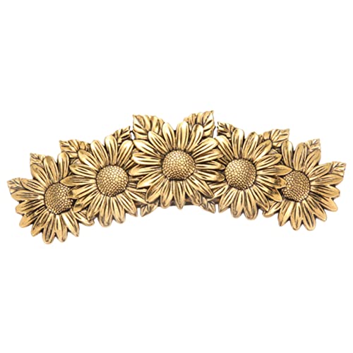 VICASKY Sonnenblumen-haarspange Vintage Viking Haarklammer Für Frauen Kreatives Design Leicht Und Strapazierfähig Alltag Und Partys Elegantes Haarschmuck Accessoire von VICASKY