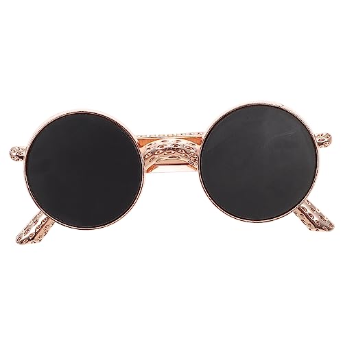 VICASKY Sonnenbrille Haarklammer Kreative Haarspange aus Metall Modisches Haaraccessoire für Damen für Halloween Partys und Alltag Goldene Große von VICASKY