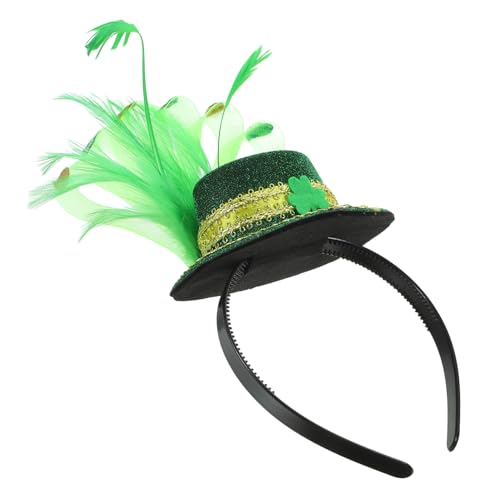 VICASKY St Patrick's Day Haarband Mit Kleeblattthema Leicht Bequem Für Partys Festivals Und Feiern Stilvolles Kostümzubehör Für Frauen Irische Deko von VICASKY