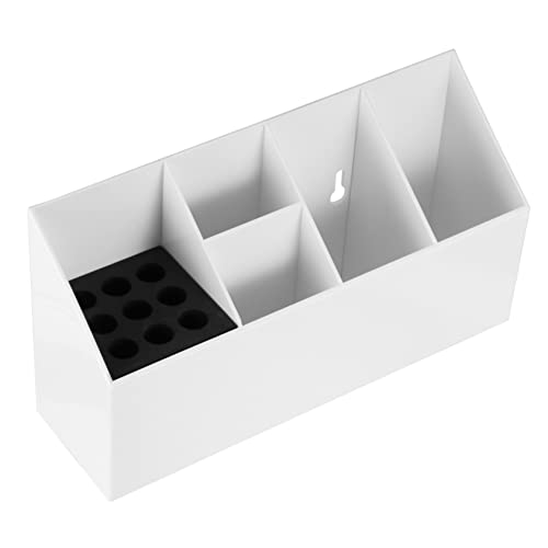 VICASKY Cosmetics Desk Organizer Box Multifunktionale Aufbewahrungsbox Für Kosmetik Und Schreibutensilien Für Büro Zuhause Und Schule Große Kapazität Und Offenes Design von VICASKY