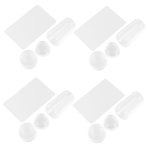 VICASKY Stempel Nageldesign Mit Nagelstempeln Und Transparenten Nagelschabern Als Nailart-werkzeuge Für Maniküre von VICASKY