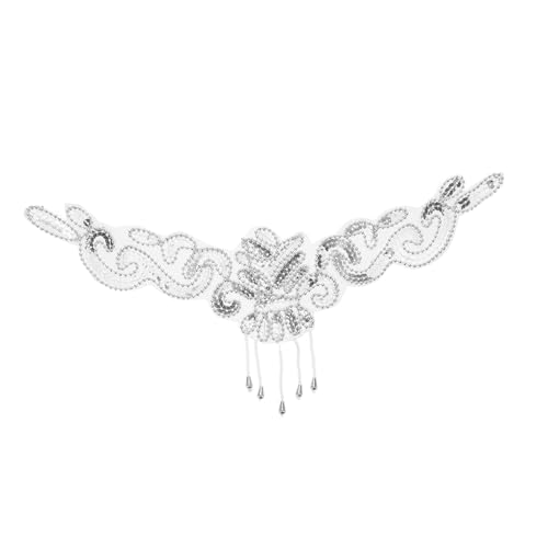 VICASKY Stirnanhänger Kopfschmuck Pailletten Stirnband Tanz Kopfschmuck Performance Ethno Stil Dekoratives Stirnband Tanzzubehör Damen Haarschmuck von VICASKY