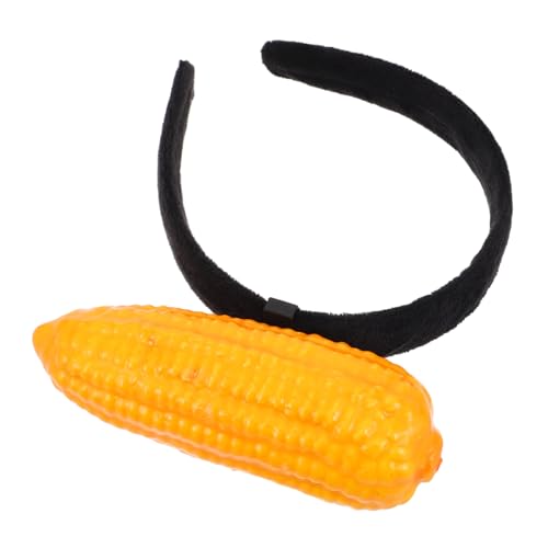 VICASKY Stirnband Aus Plüsch Mit Maismotiv Lustiges Haar-accessoire Für Weihnachts-feiern Und Geburtstags-partys Weiches -stirnband Für Festlichkeiten von VICASKY
