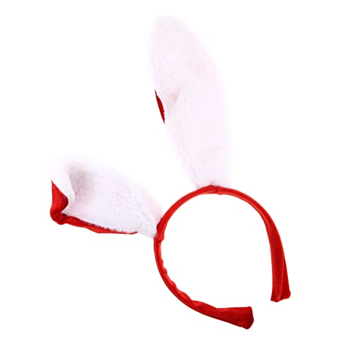 VICASKY Bunny Ears Haarband Für Niedliches Kaninchenohren-stirnband Für Cosplay Partys Und Kostüme Atmungsaktives Material Langlebig Und Hautfreundlich von VICASKY