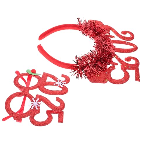 VICASKY Stirnband Topper Stirnband Festival Haarspange Und Brille Für Erwachsene Silvester Party Zubehör von VICASKY