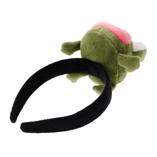 VICASKY Frosch Stirnband Neuartig Cosplay Party Anzieh Verschluss Kopfbedeckung Reifen Haaraccessoire Festival Gastgeschenke von VICASKY
