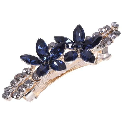 VICASKY Blumen Haarklammern Für Frauen Frühlings Haarspangen Mit Strass Als Haar Zubehör Für Mädchen Und Damen von VICASKY