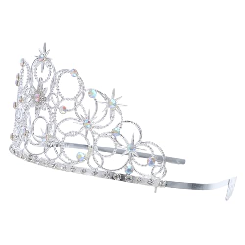 VICASKY Strass Tiara Damen Haarreif mit Sternen Zinklegierung Kronen Haarschmuck für Hochzeit Party Performance Stabile Kammstruktur Funkelnde Diadem Accessoires für Frauen VICASKY Strass Tiara Damen Haarreif mit Sternen Zinklegierung Kronen Haarschmuck für Hochzeit Party Performance Stabile Kammstruktur Funkelnde Diadem Accessoires für Frauen von VICASKY