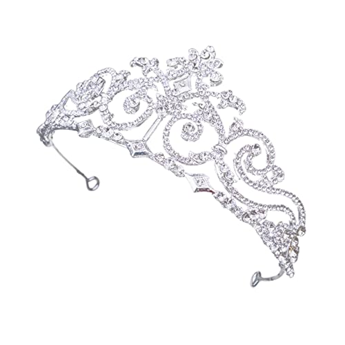 VICASKY Strass-tiara Für Frauen Hochzeits-braut-tiara Mit Strasssteinen Kopfschmuck Für Hochzeit Party Fotos Elegant Und Haltbar von VICASKY