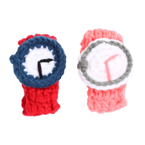 VICASKY Strick-Handwerk-simulations-armbanduhren 2-teiliges Set Weich Und Bequem Für Studenten Paare Und Jungen Und Mädchen von VICASKY
