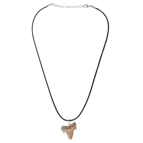 VICASKY Surfer Haifischzahn Anhänger Halskette für Herren Pendant mit Lederband Langlebig und Stylisch für Outdoor Aktivitäten für Freunde VICASKY Surfer Haifischzahn Anhänger Halskette für Herren Pendant mit Lederband Langlebig und Stylisch für Outdoor Aktivitäten für Freunde von VICASKY