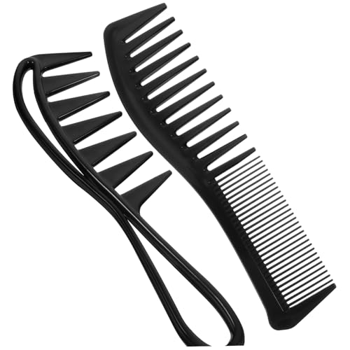 VICASKY 4stücke Teiliges Haarkammset Mit Breiten Zähnen Professionelle Stylingkämme Für Herren Geeignet Für Friseure Und Salon-anwendungen Langlebig Und Haarschonend von VICASKY