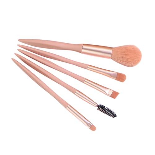 VICASKY 5stücke Teiliges Kosmetikpinselset Für Frauen Hochwertige Make-up-bürsten Für Foundation Puder Lidschatten Und Mehr Für Präzise Anwendung Und Blending Tragbar von VICASKY