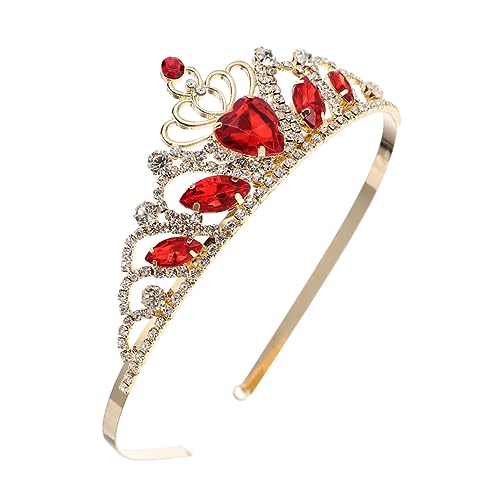 VICASKY Tiara Haarreif für Mädchen Haarschmuck Stabiles Metall Elegant und Bequem Geeignet für Hochzeit Party Fotoshootings und Festliche Anlässe von VICASKY