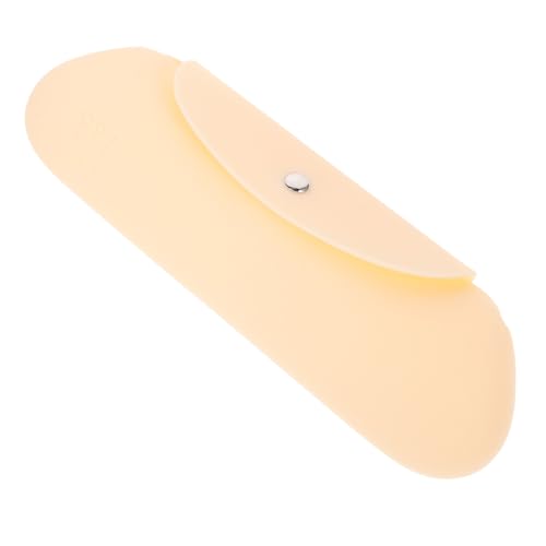 VICASKY Tragbare Silikon Make up Pinsel Tasche Kosmetiktasche Reise Pinsel Organizer Kompakt Staubdicht Leicht Zu Reinigen Für Damen Und Mädchen von VICASKY