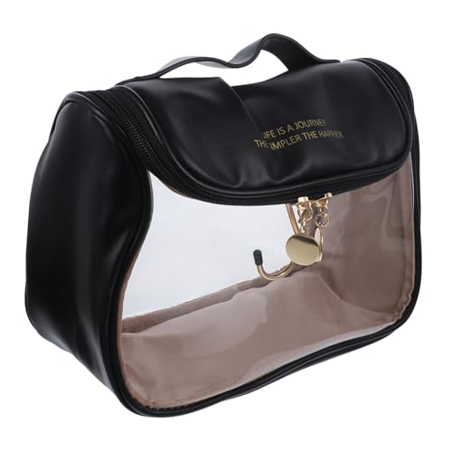 VICASKY Transparente Reise-Kosmetiktasche Für Damen Große Make-up-Tasche Aus Strapazierfähigem Material Durchsichtiger Kulturbeutel Zum Aufbewahren Von Make-up Und Utensilien VICASKY Transparente Reise-Kosmetiktasche Für Damen Große Make-up-Tasche Aus Strapazierfähigem Material Durchsichtiger Kulturbeutel Zum Aufbewahren Von Make-up Und Utensilien von VICASKY
