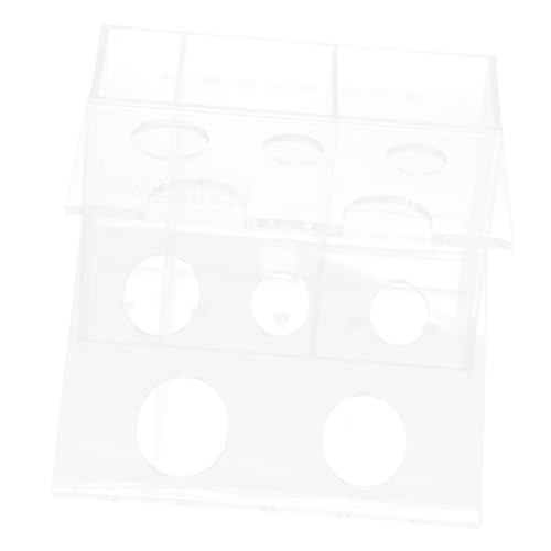 VICASKY Transparenter Schreibtisch-organizer Mit Mehreren Fächern Für Badezimmerablage Oder Waschtisch Aus Langlebigem Acrylmaterial Kompakt Und Platzsparend Für Ordnung Im Badezimmer von VICASKY