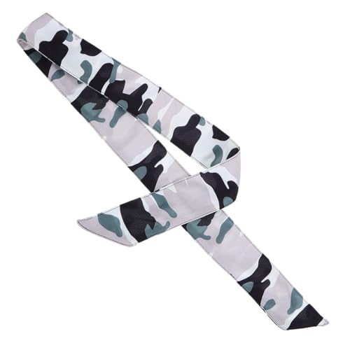 VICASKY Verstellbares Atmungsaktives Sport Stirnband mit Tarnmuster für Männer und Frauen Schweißableitendes Fitness Haarband für Laufen Tennis Gym und Outdoor Workouts Vielseitiges von VICASKY